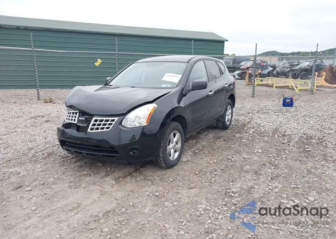 2010 Nissan Rogue S из США, поврежденный, VIN JN8AS5MV5AW610318